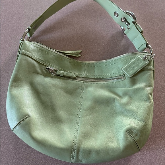 Coach Sage Leather Shoulder Bag - Picture 5 of 6